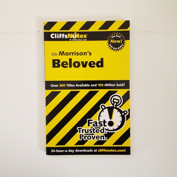 🍭7/$15 CliffsNotes Beloved by Toni Morrison - Picture 1 of 3